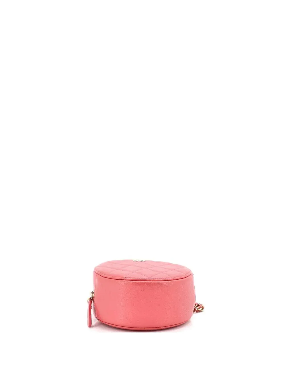 Chanel Round Clutch With Chain Quilted #260965C26B